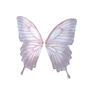 silvery-purple fantasy butterfly png
